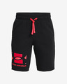 Under Armour Rival Terry Big Logo Kids Shorts
